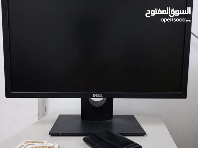 شاشه ديل بمنفذ ديسبلاي وvga نضيفه جدا