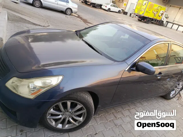 انفنتى موديل 2008 G35 سيارة رياضية شبابية بحالة جيدة جدا بطارية جديدة وبيمة سنه