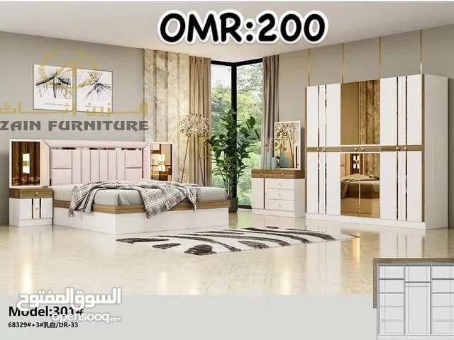 BEDROOM SET 7 PCS WITH MATTRSS WITH FITTING/ غرف نوم مع دوشج مع ترکيب