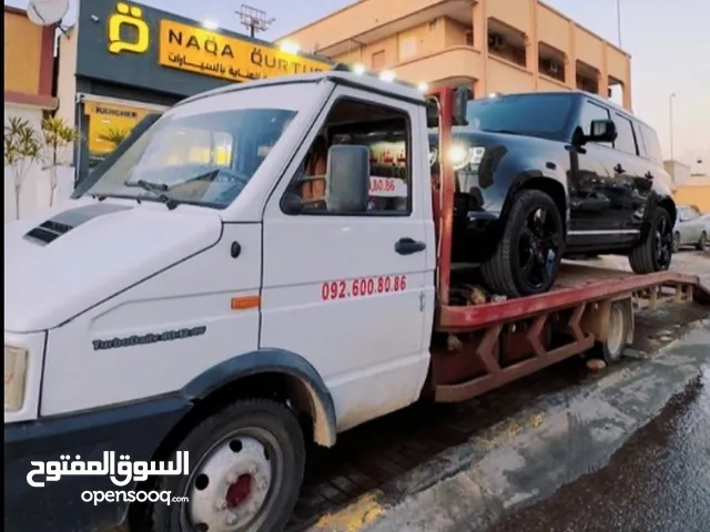 ساحبه لنقل السيارات للايجار داخل طرابلس وخارجها للايجار