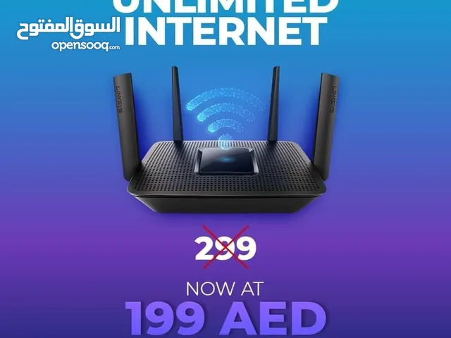 Home wireless internet 199/-AED only Monthly