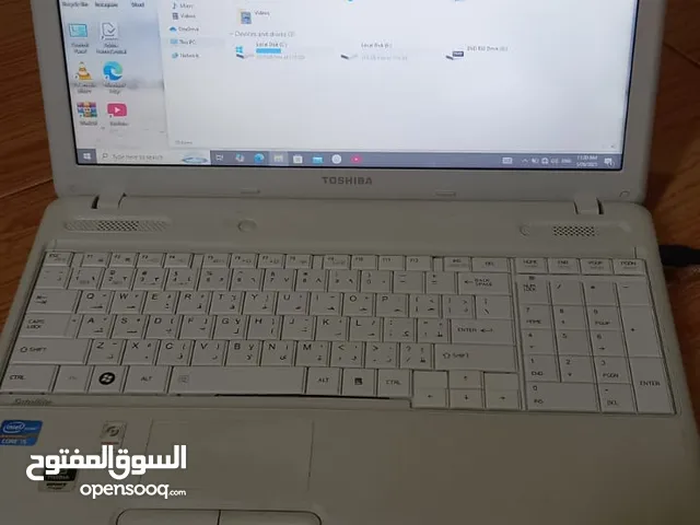 جهاز توشيبا الأصلي  15.6 Display