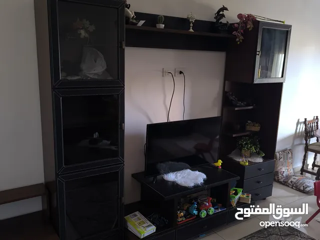 غرفة جلوس جلد للبيع + خزانات