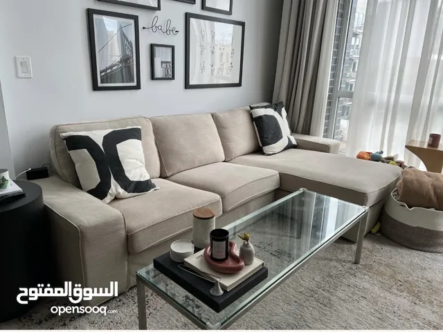 Ikea KIVIK Luxury 3 seat sofa with chaise longue