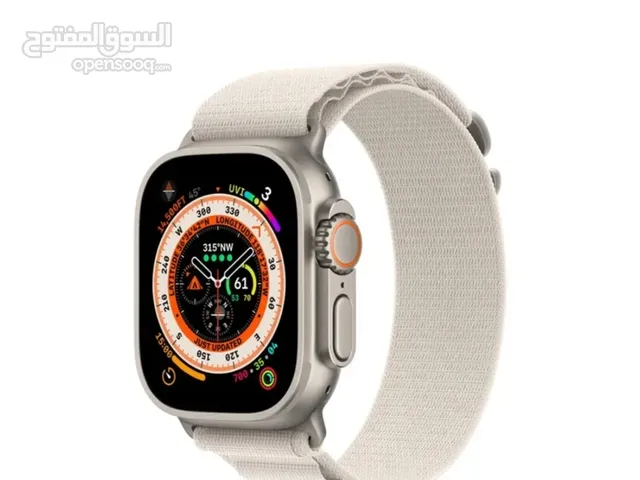 ساعة جديدة كفالة apple watch ugram titanium stc