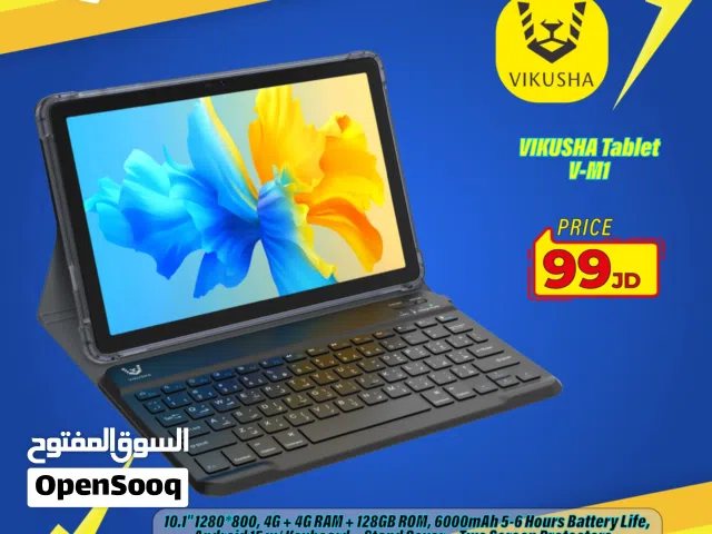 تابلت فيكوشا Tablet Vikusha V-m1 128GB بافضل الاسعار