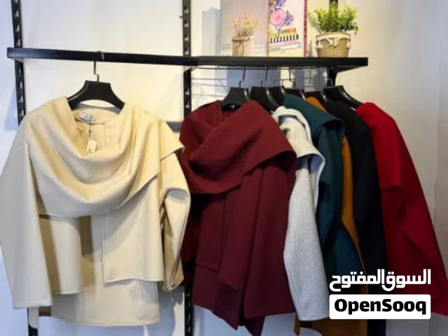 جاكت قصير بشال