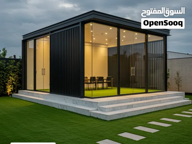 جميع أعمال الالمنيوم الأوربي والدرابزين والأبواب الخارجيه