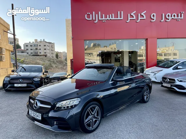 مرسيدس C200 AMG كشف اسود كت 2021 بحالة الزيرو وارد المانيا