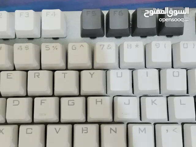 Keyboard gaming, aula f3287 original factory abs white/grey gaming keyboard completely working.
