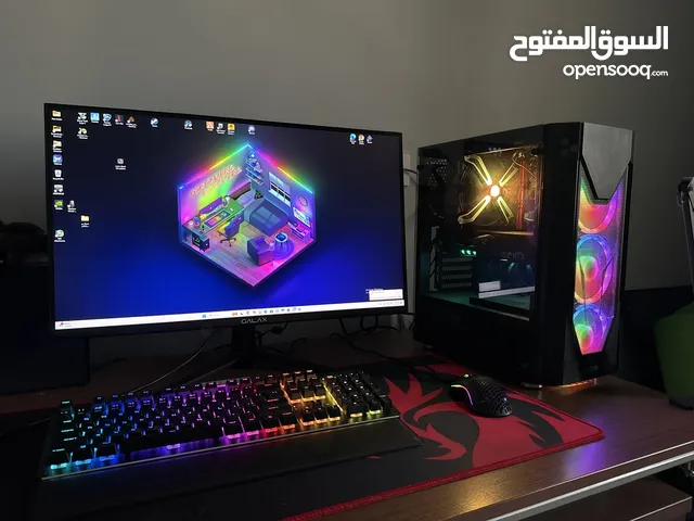 Gaming set up PC ستيب جيمنج مع كمبيوتر