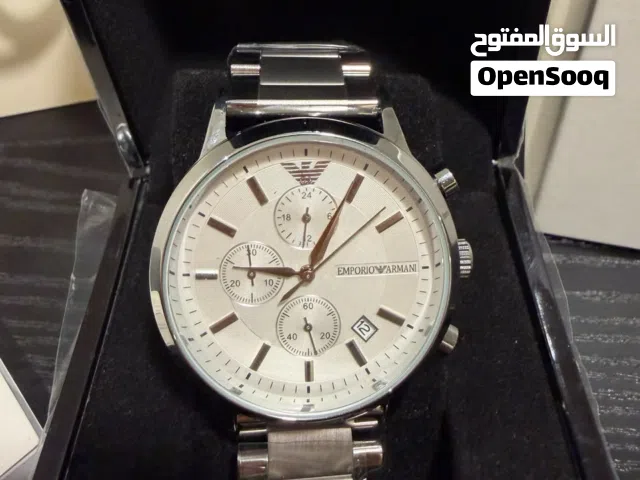 Emporio Armani AR11169 Mens Chronograph Watch New Full Set/  جديده كامل المرفقات ساعة إمبوريو أرماني