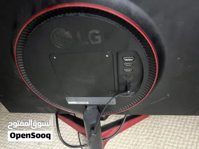 شاشة ال جي للالعاب 144hz بحالة ممتازة سعر نهائي