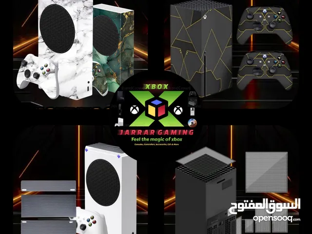 Xbox series x/s cover & dust filter  كڤرات لاصقه و فلتر غبار لاكس بوكس سيريس احس اس