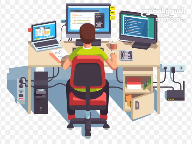 تدريس مواد الكمبيوتر والبرمجة جامعة aum و auk و aiu و iuk و gust واتصالات وملاحة والتكنولوجيا
