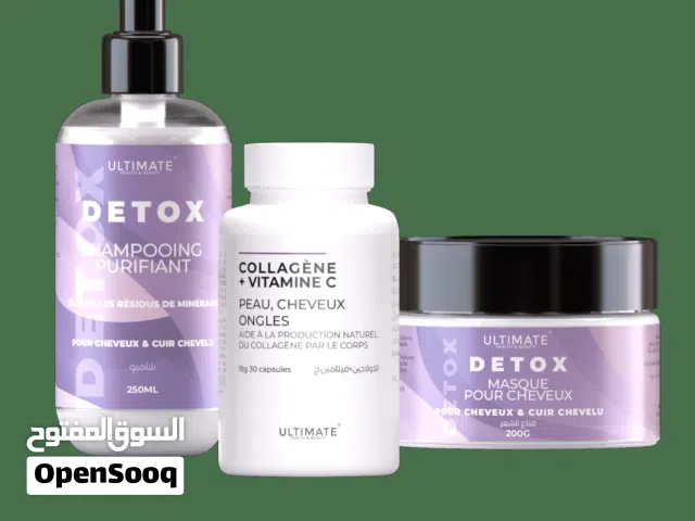 باقة ديتوكس الشعر ضد القشرة و الدهون