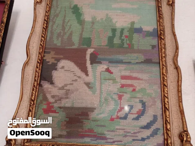 تابلوة فرنساوي وشغل كانفاه قديم