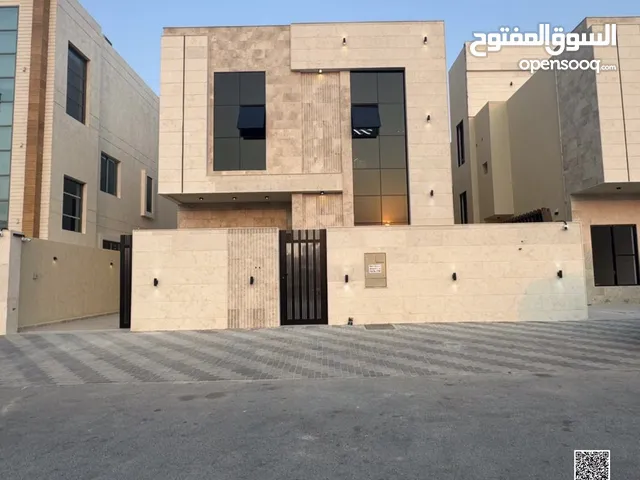 *W فيلا فاخرة للبيع بالياسمين عجمان  5غرف ماستر- روف واسع - تكييف مركزي - قريب من جميع الخدمات