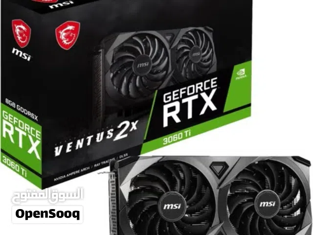 للبيع او للبدل كرتين شاشة 3060ti و 2060super شرط الاداء والنظافة الوصف مهم