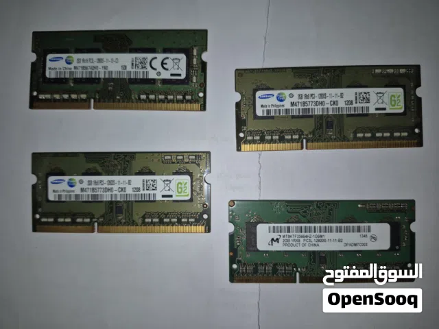 Ram Laptop DDR3 2G  رام لابتوب دي دي ار 3 2 جيجا