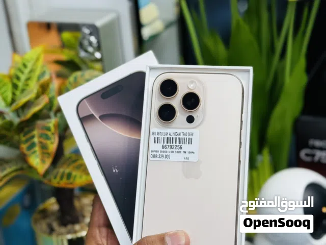 iPhone 16Pro256Gb Arabic version 100% Battery fantastic smooth clean Under Apple Warranty