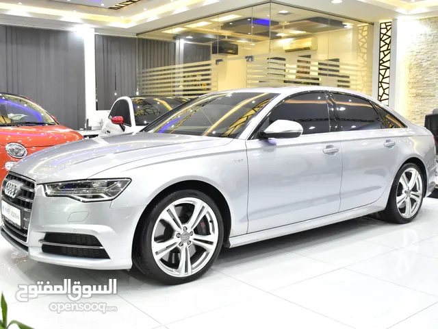 Audi S6 V8T ( 2016 Model ) in Silver Color GCC Specs
