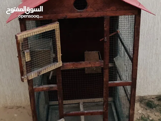 قفص عصافير خشبي للبيع