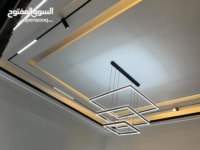 ديكورات جبسوم بورد وجميع اعمال التشطيبات