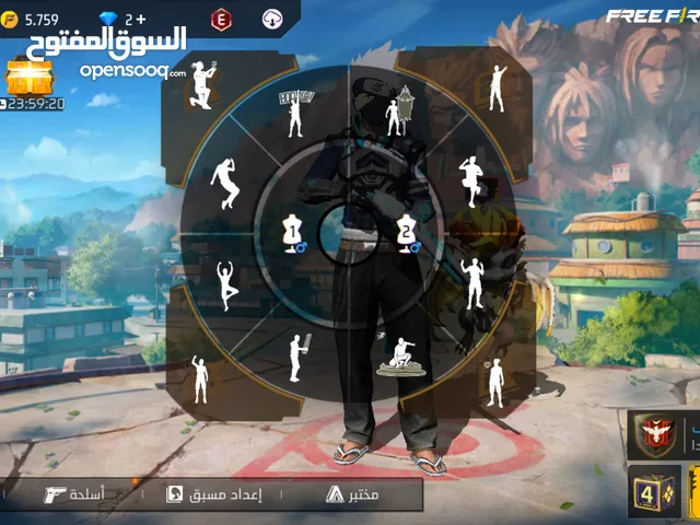 Free Fire Accounts and Characters for Sale in Amman