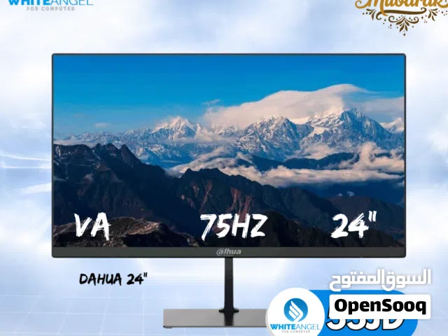 شاشة Dahua قياس 24 إنش VA 75Hz بسعر 55 دينار