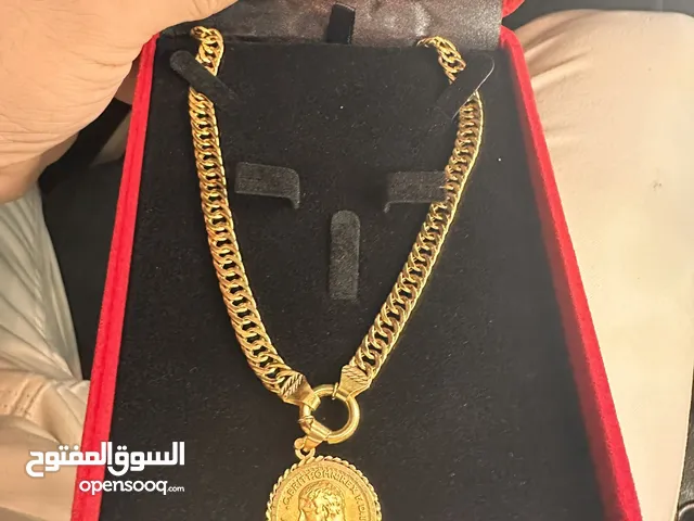 طوق ذهب دمشقي قديم بلعيار والختم