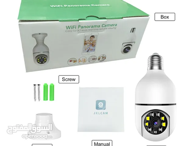 V380 Panorama Moving IP Wifi Light Video Camera Night Vision For Live Video