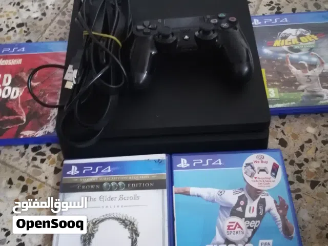 بلي فور سلم 500 ويا يده اصليه وملحقاته كامله استعمال قليل
