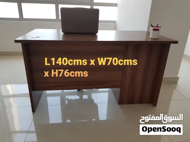 2 Wooden Office Desks in Excellent Condition for Sale