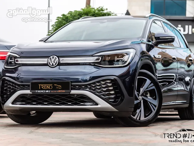 Volkswagen ID6 Crozz Pro 2022 السيارة مميزة جدا و قطعت مسافة 13,000 كيلو متر