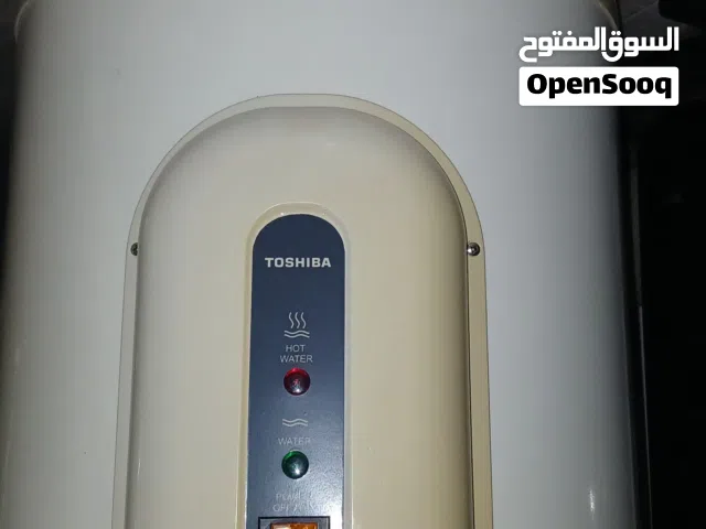 2 سخان توشيبا  حله استلس بحاله جيده جدا 55 لتر و 45 لتر