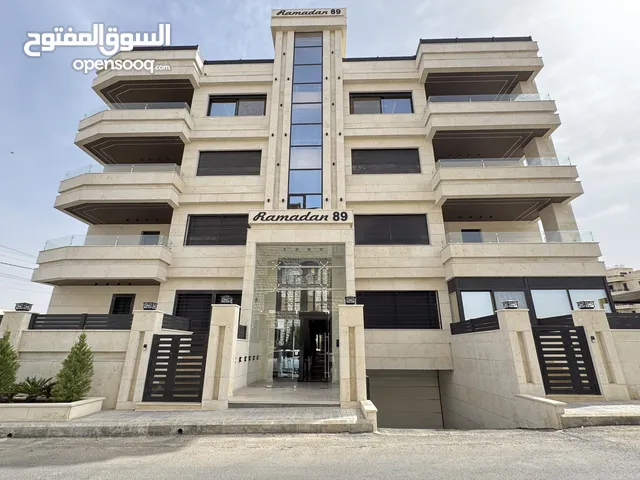 شقة طابق شبه ارضي مساحة 231م + حديقه 255م بتشطيبات مميزة - حي الصحابة - رجم عميش - رمضان للاسكان
