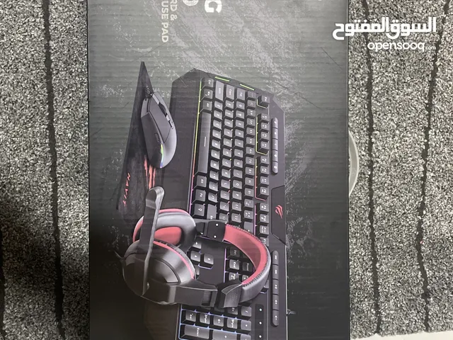 كيبورد و ماوس و سماعة لل gaming نوع havit