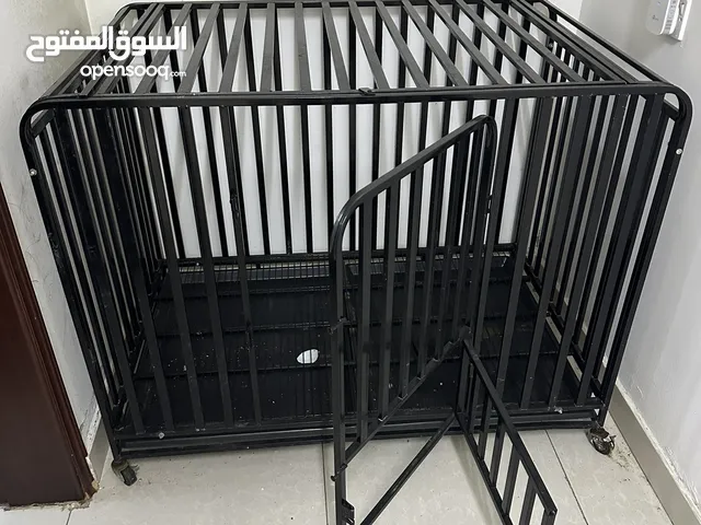 A cage for large dogs and cats