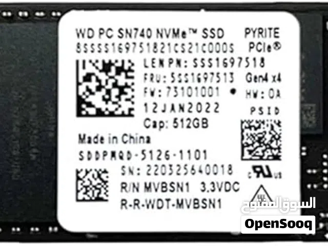 WD SN740 Black 512GB M.2 2242