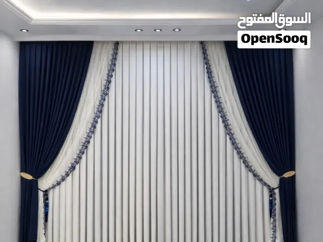 تفصيل كافة انواع الستائر والمجالس