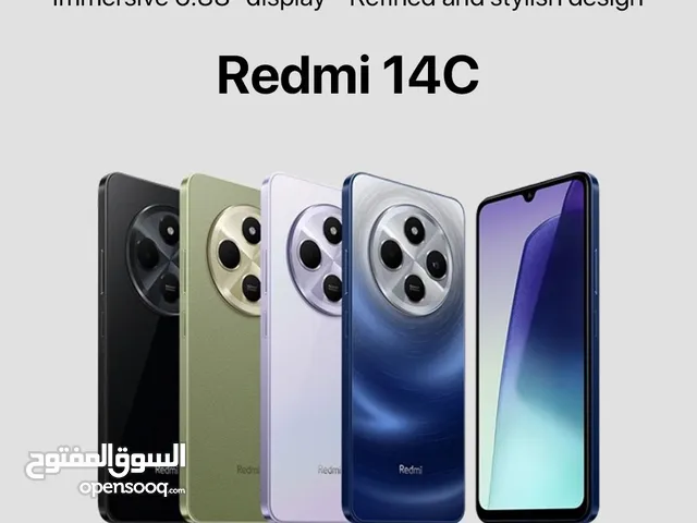 REDMI 14C ( 128GB ) / RAM 4 NEW \\\ ريدمي 14 سي ذاكره 128 جيجا الجديد