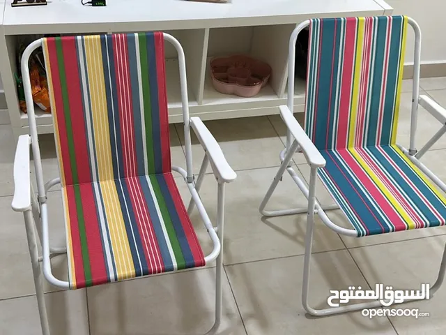 كرسي بحر او جلسة خارجية بالامكان اغلاقه