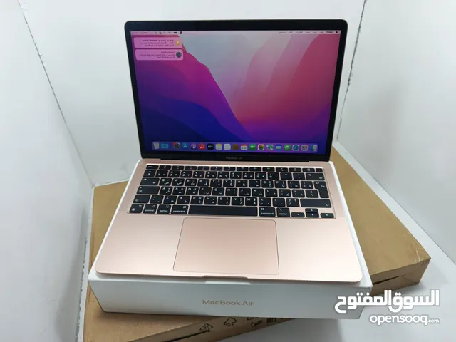 لابتوب Appel M1 للبيع اخو الجديد مشحون مرتين فقط Mac book 2020 M1 Ram 8 GB Ssd 256 GB 13