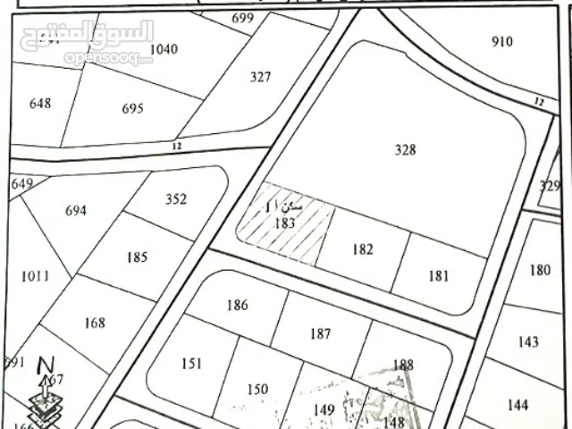 Residential Land for Sale in Amman Marj El Hamam