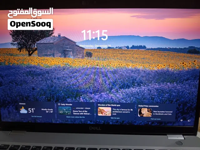 ديل بريسجن بكرت شاشه منفصل  Dell Precision 3551 15.6"  i7-10850H 2.70GHz , NVIDIA  Quadro  P620 4G