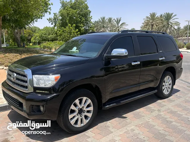 للبيع تويوتا سكويا رقم واحد بلاتينيوم مديل 2015 وارد امريكا سيارة جاهزه للستخدام ما تحتاج اي شيء . .