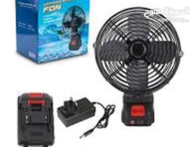 Rechargeable lithium electric fan for sale strong wind with 2 batteries including