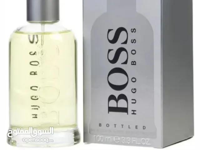 لعشاق الاناقة والتميز علبة عطر BOSS رجالي حجم 100مل جديدة بالكرتونة للبيع لم تفتح بعد