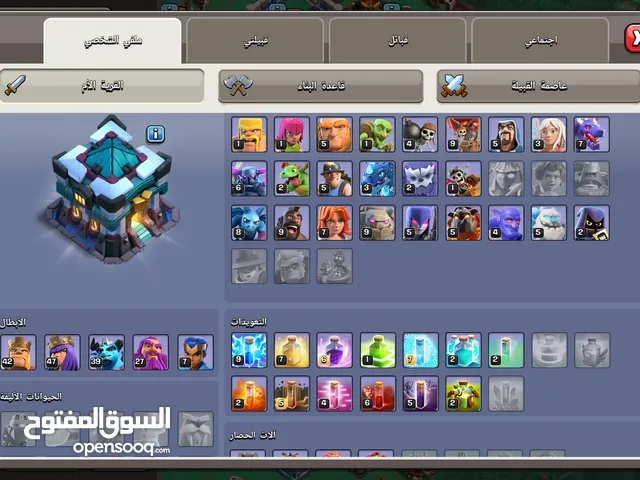 للبيع قرية كلاش اوف كلانس تاون 13 السعر النهائي 6دنانير